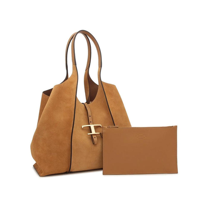 Tods Timeless Medium Shopper Tote Bag Brown XBWTSBA0300 P3A S403