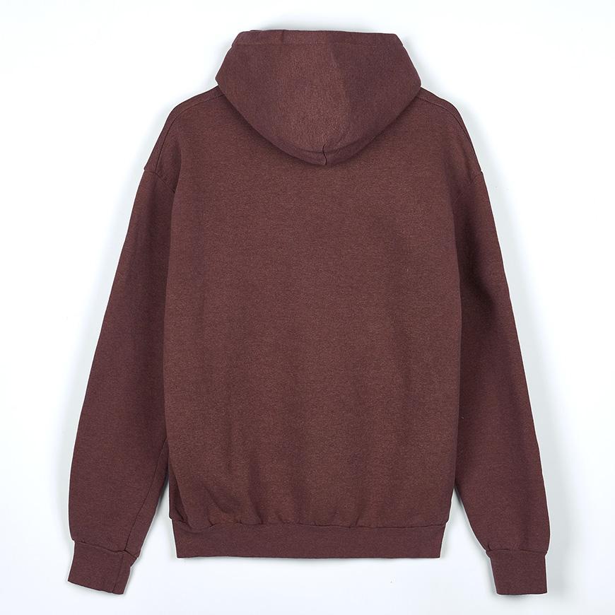 Wild Donkey Old Burgundy Dyed Unisex Basket Graphic Hoodie