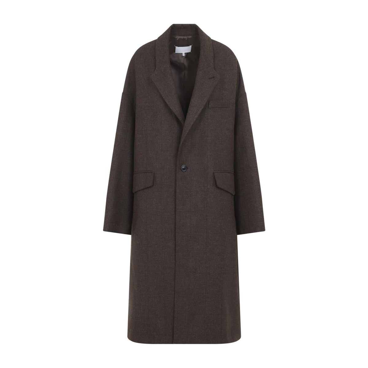 Maison Margiela Wool Blend Long Coat for Women