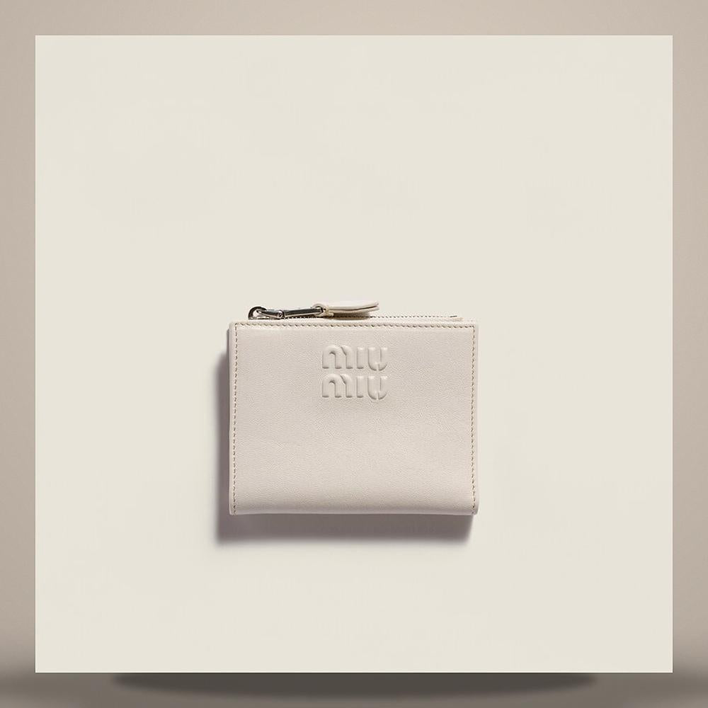 Miu Miu Small Leather Card Holder Wallet 5ML050 AEFX F0CHZ