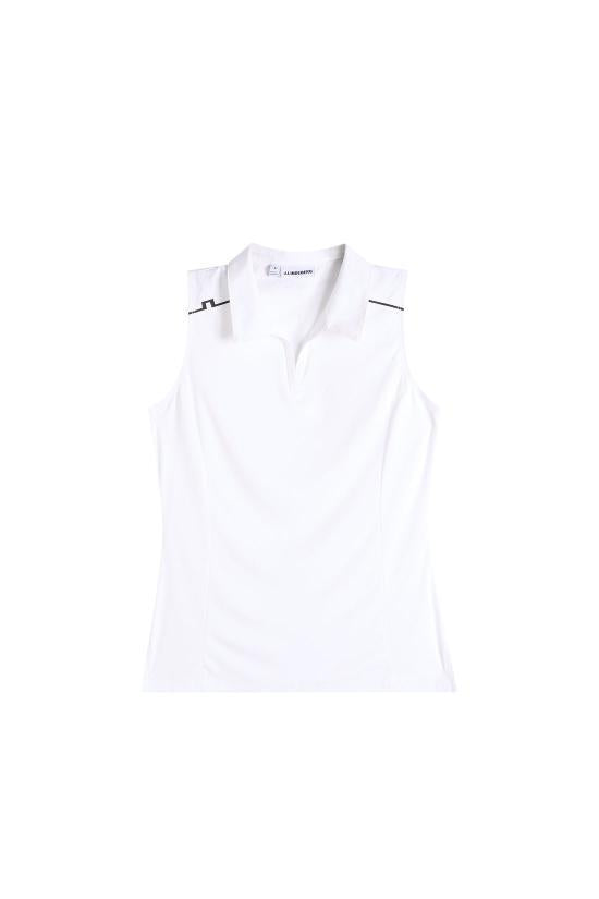 J LINDEBERG Sleeveless T-Shirt Women’s Top GWJT148280000 WHITE DOM