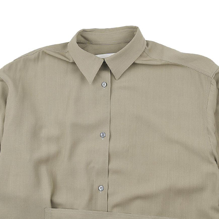 STUDIO NICHOLSON Women’s Condell Belted Shirt PEA