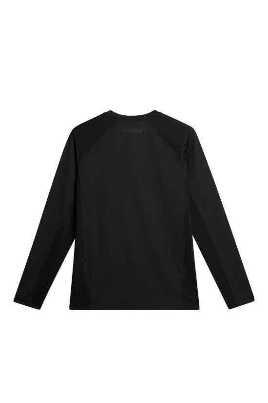J LINDEBERG Women’s Hoodie Sweatshirt AMJT122399999 BLACK DOM