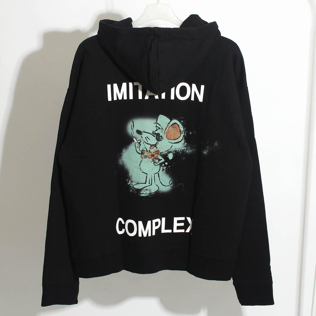 Maison Mihara Yasuhiro Black Word Balloon Hoodie Men's