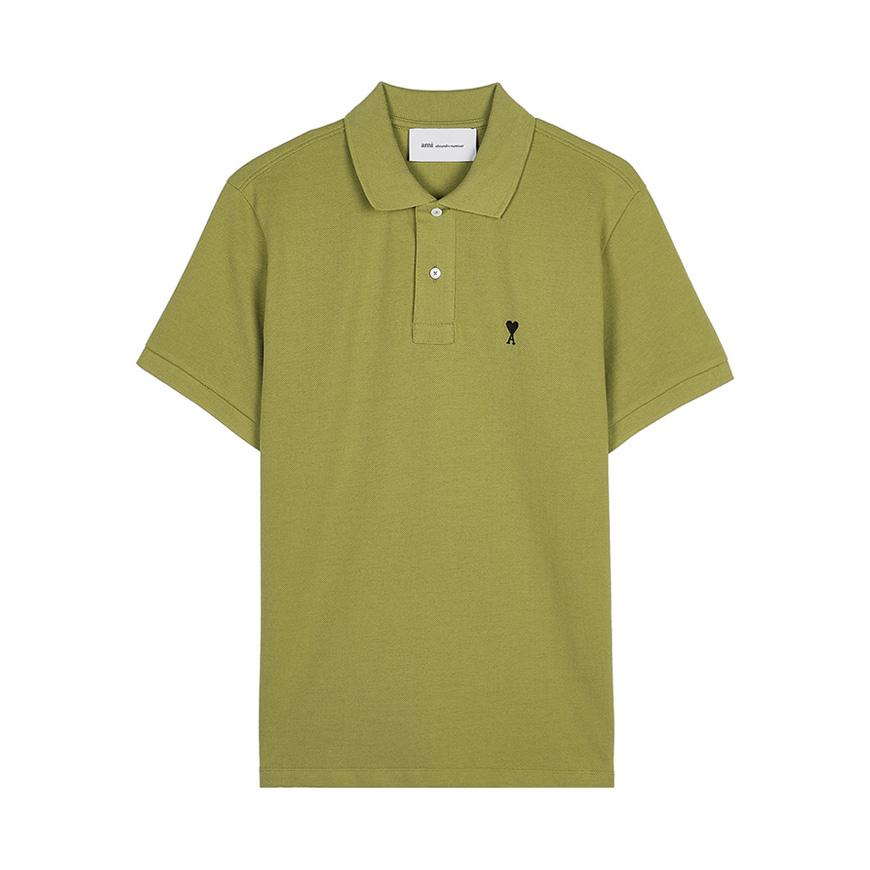 AMI Men’s Ami de Coeur Polo Shirt Navy