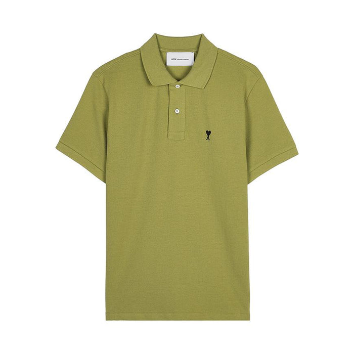 AMI Men’s Ami de Coeur Polo Shirt Navy