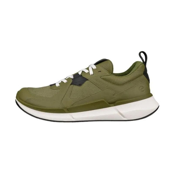 ecco BIOM 22 Green Leather Low-Top Sneakers for Men