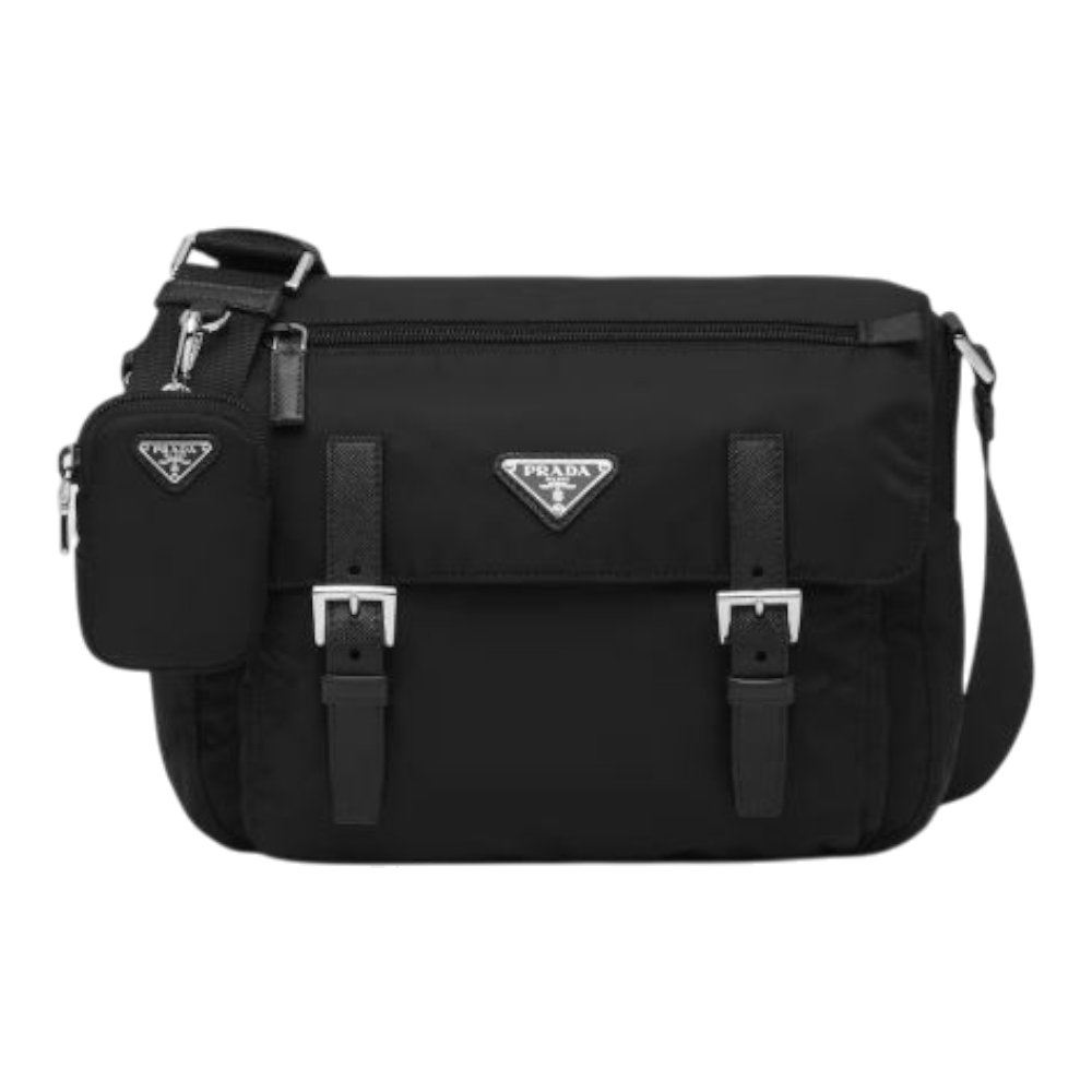PRADA Re-Nylon Black Shoulder Bag