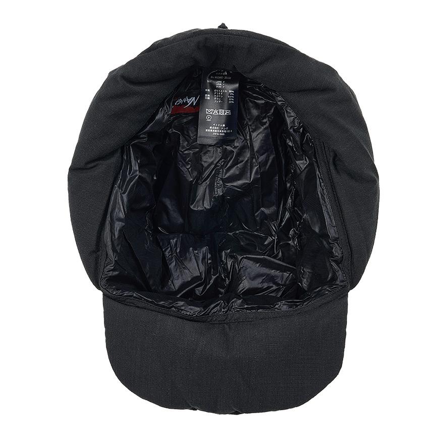 NANGA Unisex Hinok Ripstop Ear Flap Cap NA2441 3B101 BLK