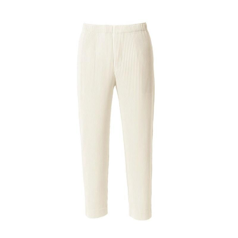 Issey Miyake Homme Plisse Pleated Slim Fit Men's Pants JF134