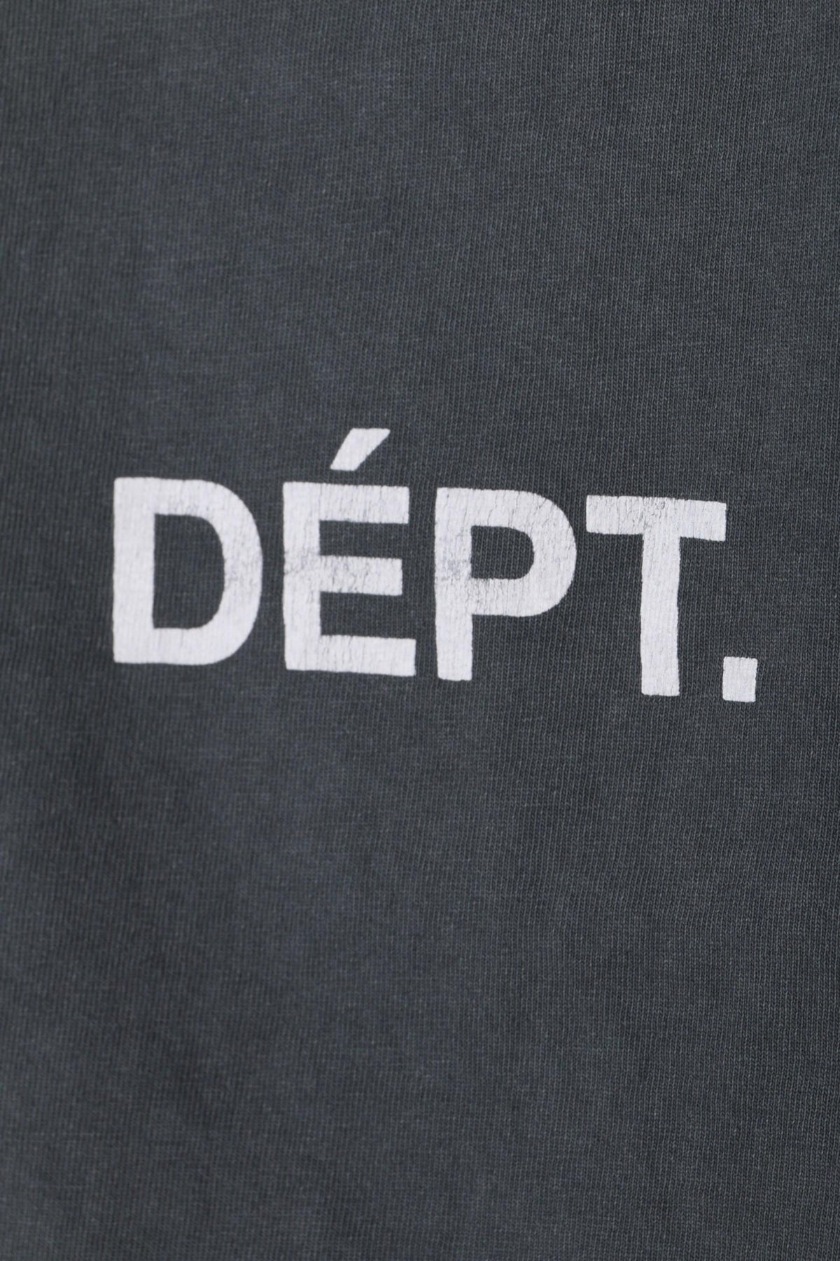 GALLERY DEPT. Vintage Black TEAM DEPT Graphic T-Shirt Unisex