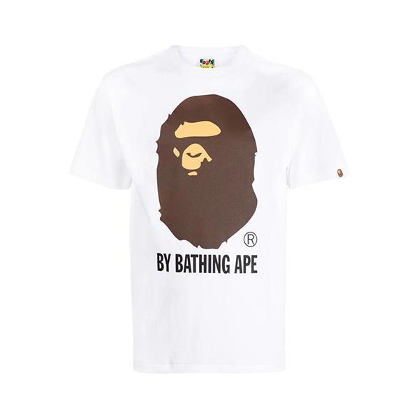 BAPE White By A Bathing Ape T-Shirt 001TEL801002M WHITE