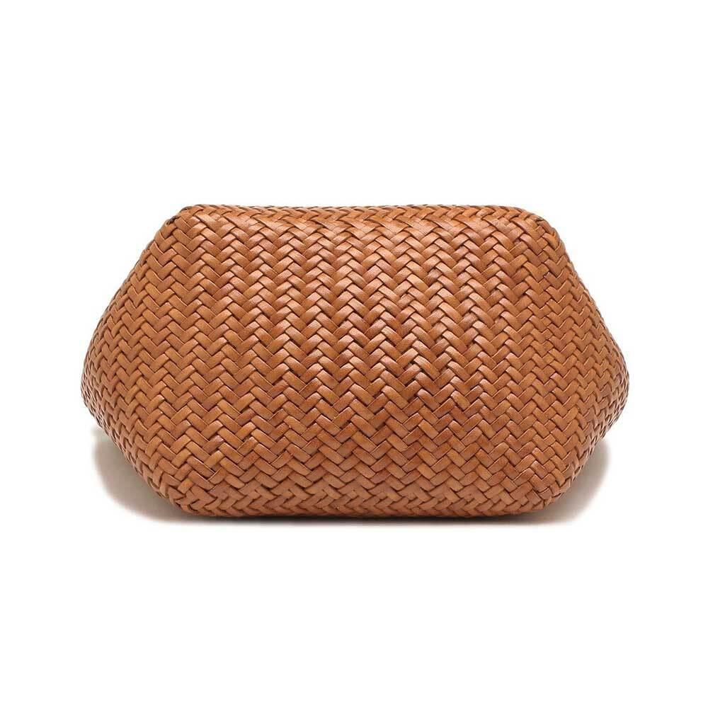 Dragon Diffusion Tan Leather Grace Small Tote Bag 8813 TAN