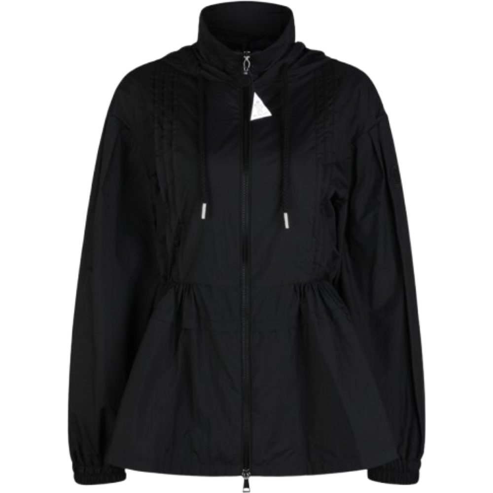 Moncler Black Vabre Hooded Windbreaker Jacket 1A00128 5986N 999