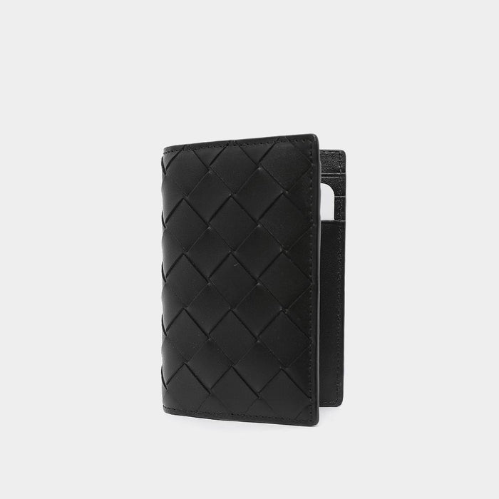 Bottega Veneta New Intrecciato Fold Men’s Card Holder 749417 VCPQ4 8803