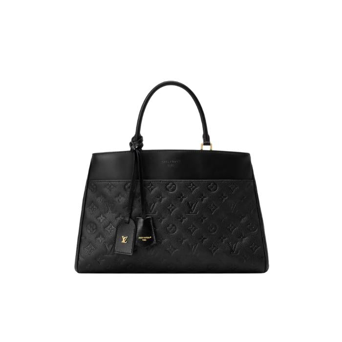 Louis Vuitton Avenue MM Leather Shoulder Tote Bag