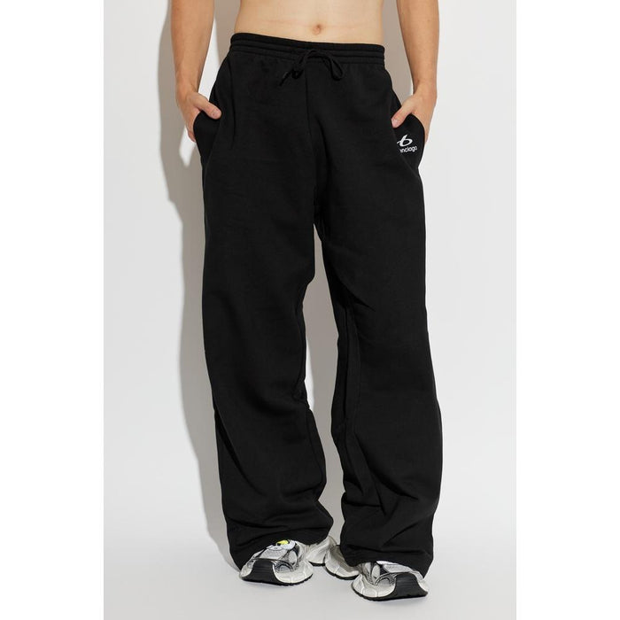 BALENCIAGA Black Baddies Men’s Sweatpants Joggers