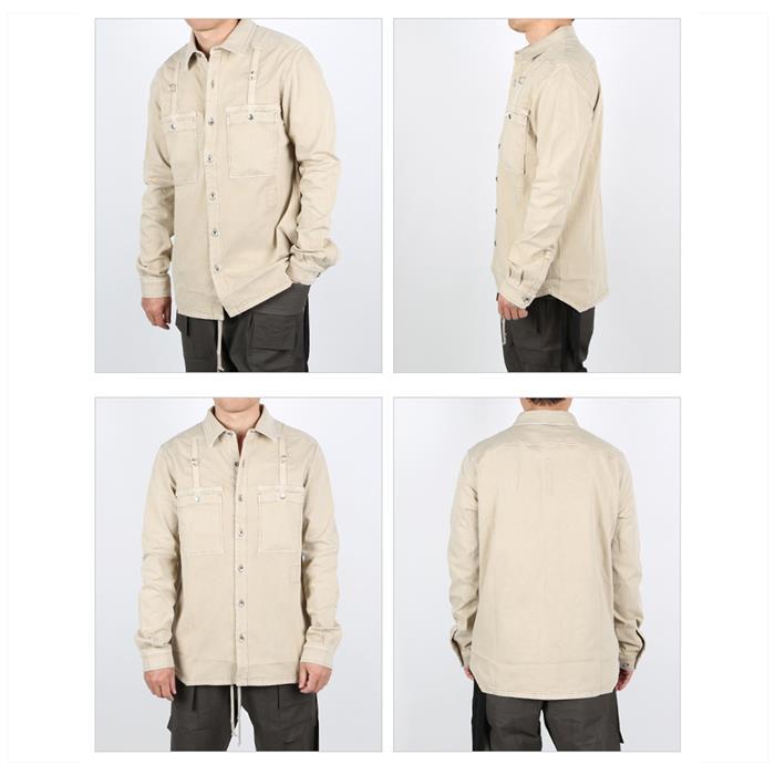 Rick Owens Darkshadow Work Shirt Long Sleeve Men’s Shirt