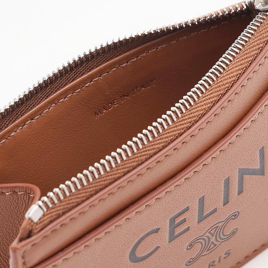 CELINE Men’s Zip Card Holder Wallet GLK3