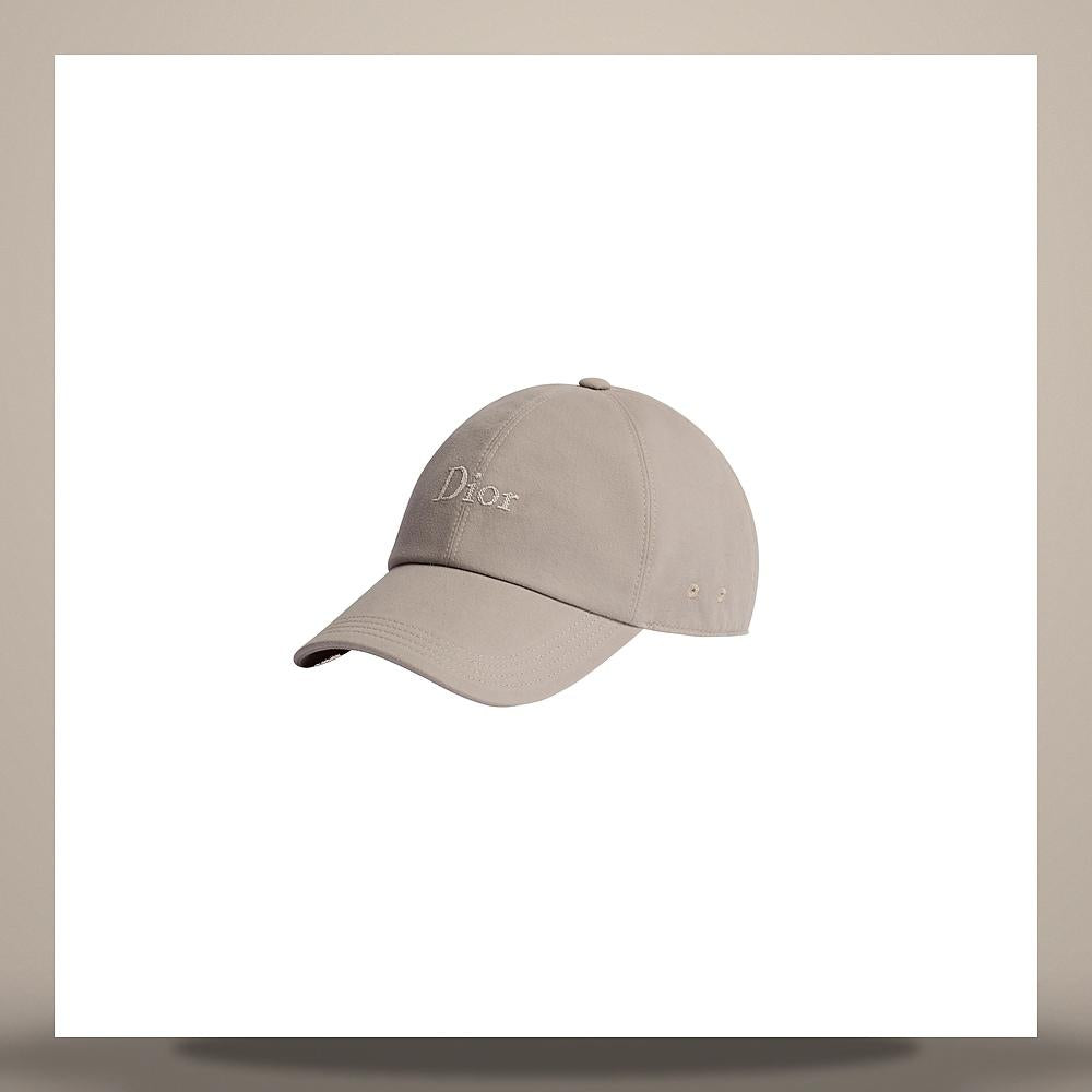 DIOR Gray Cotton Canvas Crafty Bucket Hat 693C913A3175 C888