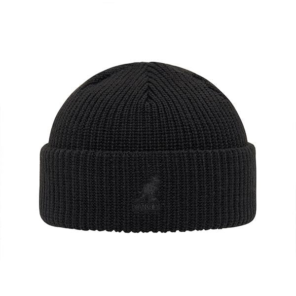 KANGOL Unisex Knit Beanie Hat K3454 BLACK