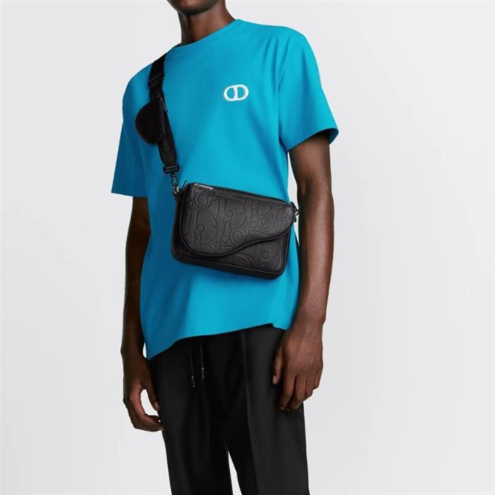 DIOR Saddle Triple Pouch Crossbody Bag