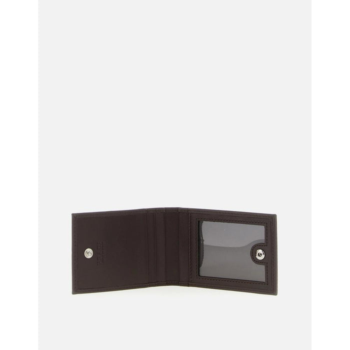 PRADA Saffiano Leather Black Card Holder