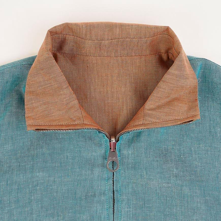 Loro Piana Women’s Linen Bomber Jacket FAQ0520 B5ZH