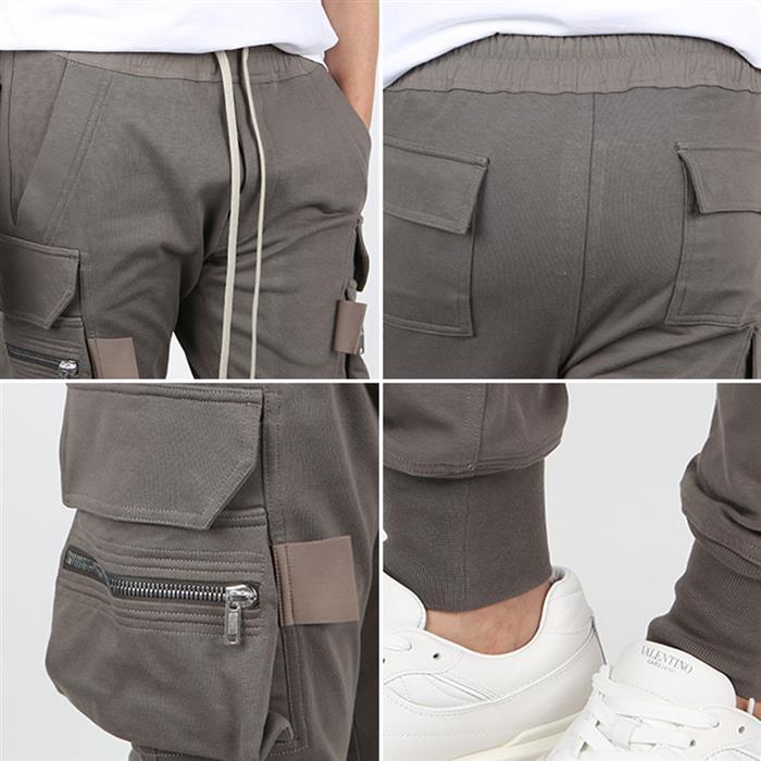 Rick Owens Mastodon Cargo Jogger Pants Black Men’s