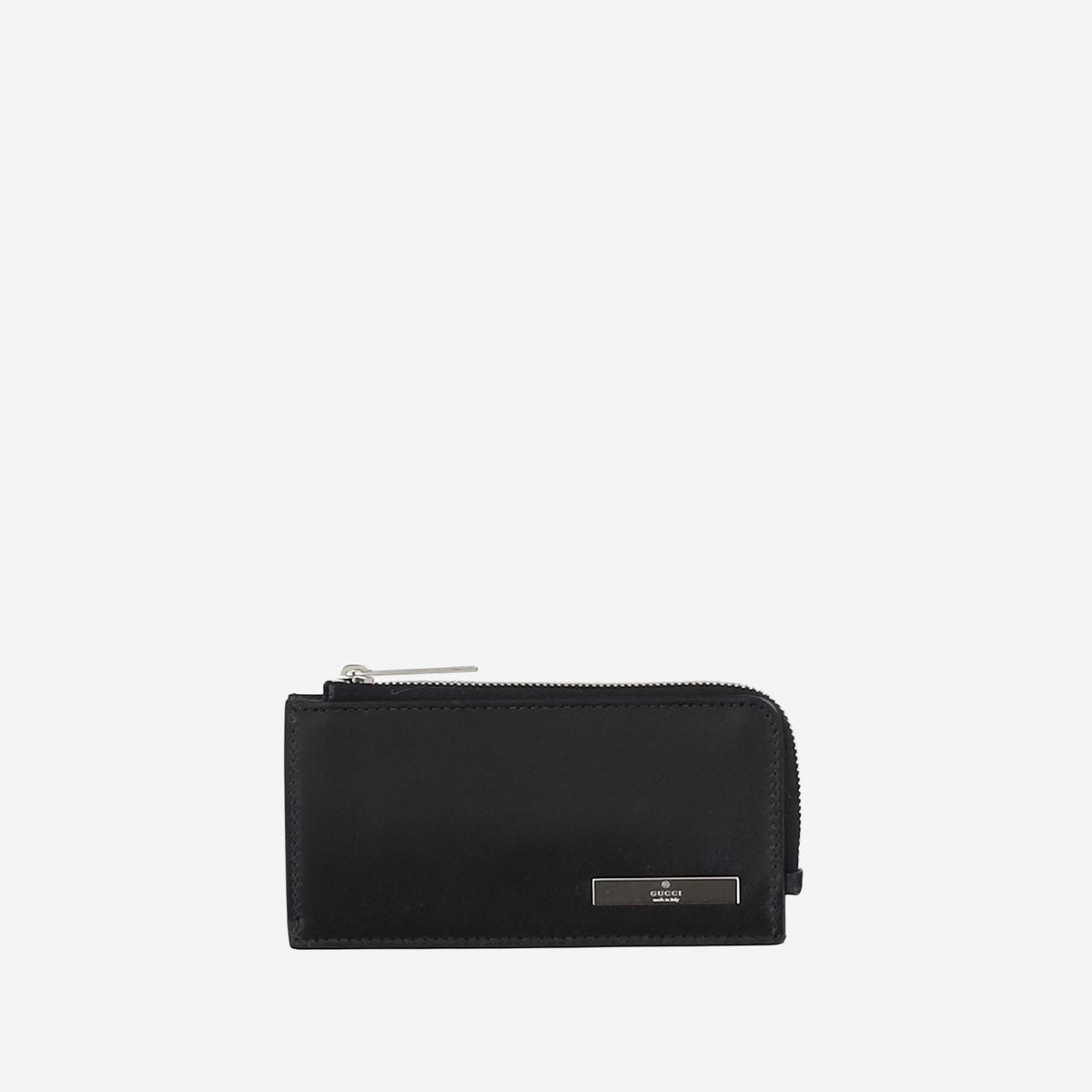 GUCCI Black Leather Bifold Wallet for Men