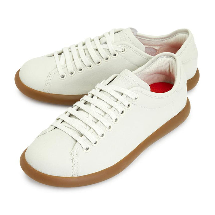 Camper Pelotas Soler Leather Low-Top Sneakers Women Black