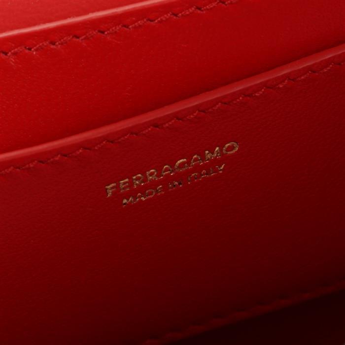 Ferragamo Double Gancini Mini Shoulder Bag