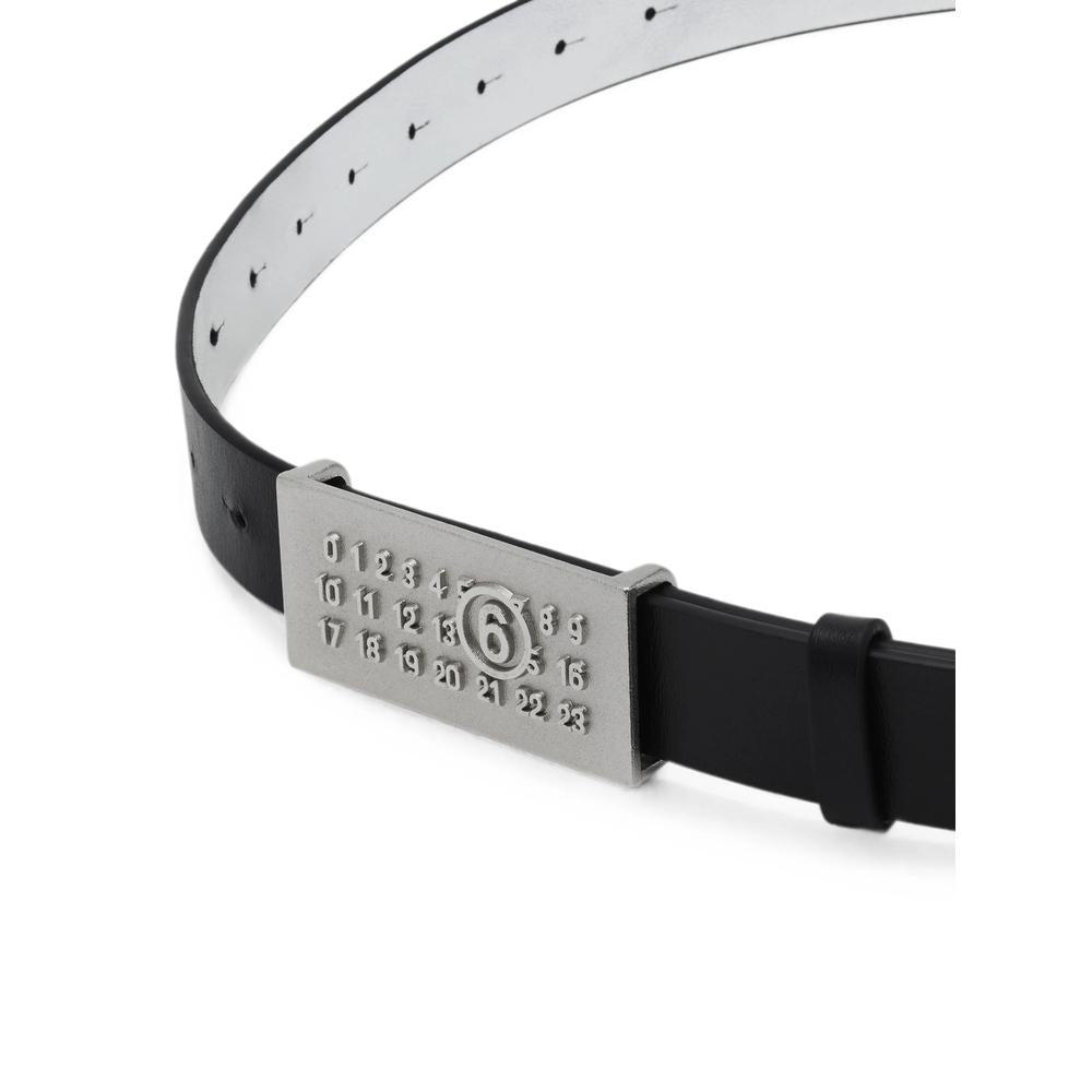 Maison Margiela Black Leather Belt