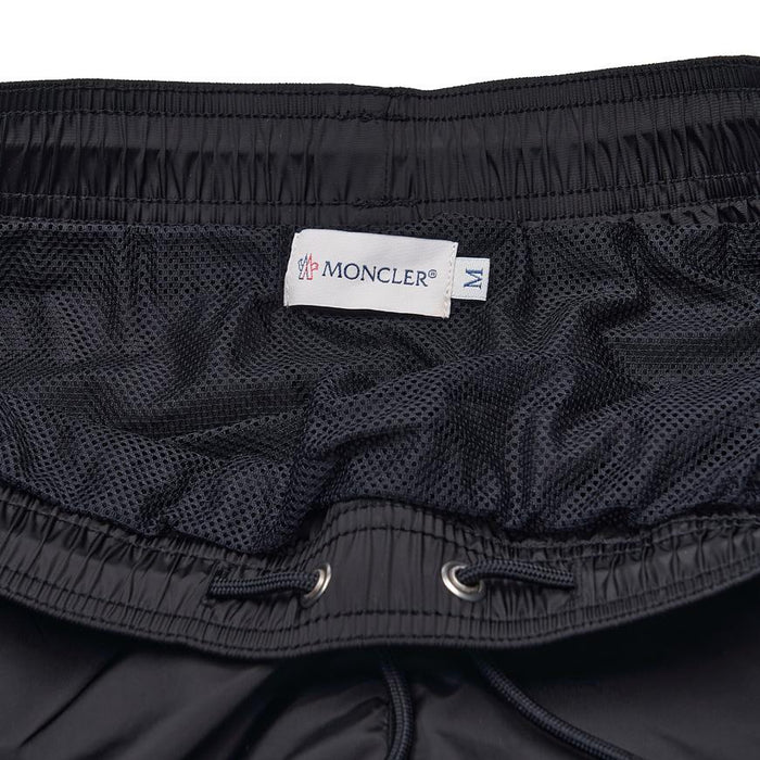Moncler Logo Patch Swim Shorts for Men 2C00016 5985M 999