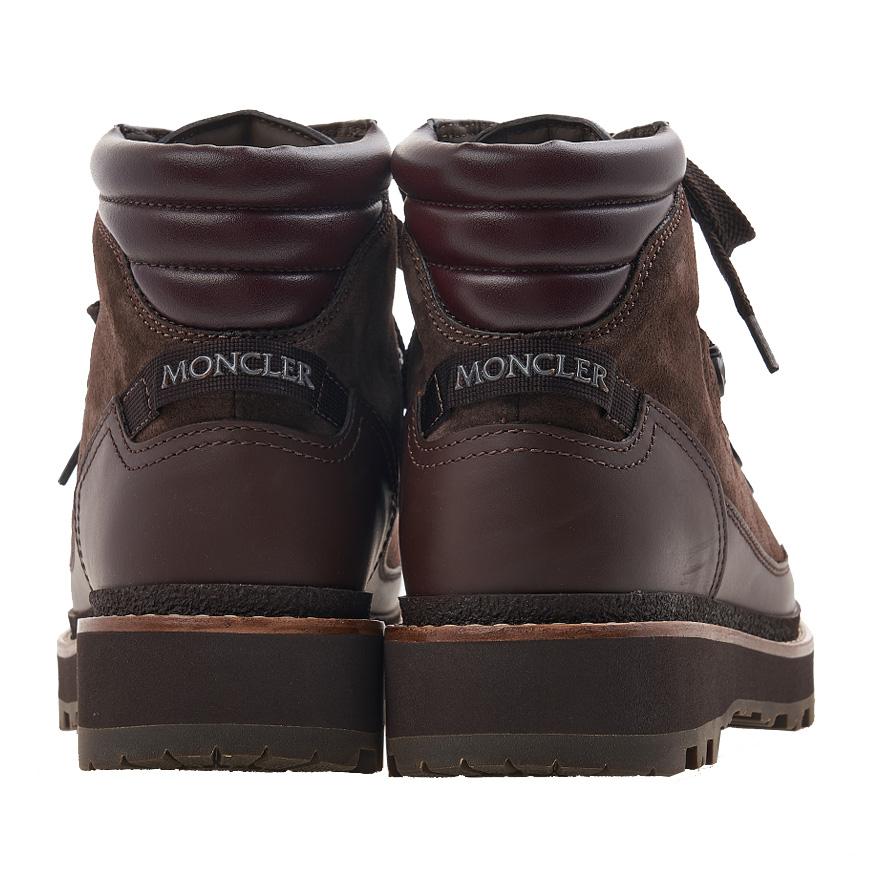 Moncler Peka Trek Leather Hiking Boots for Men 4G00070 M4337 258