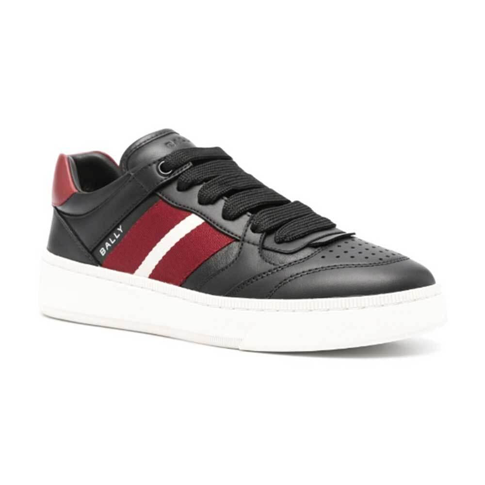 BALLY REBBY Leather Low-Top Sneakers for Men
