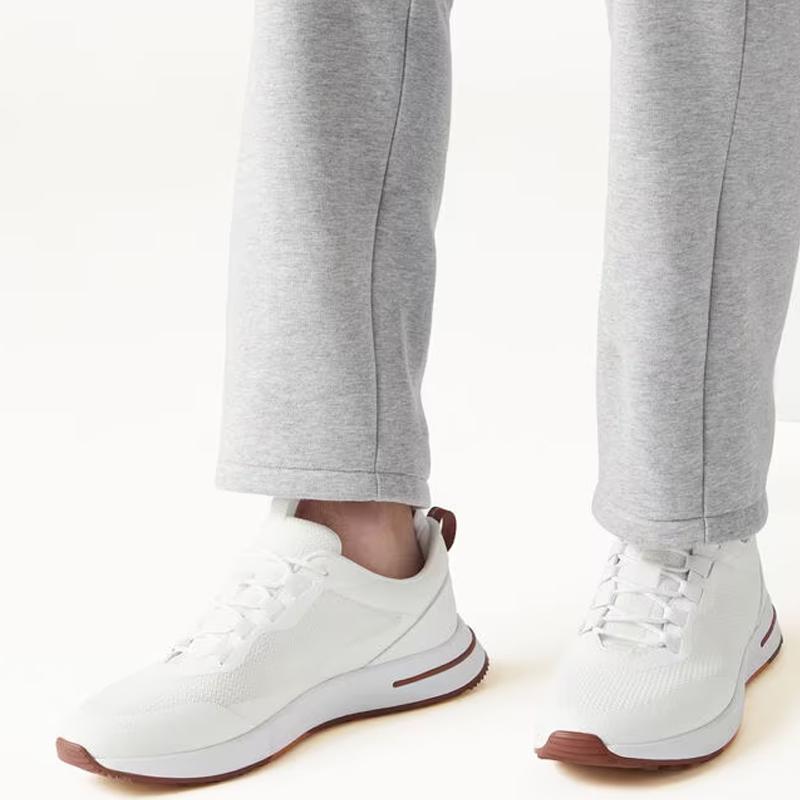Loro Piana Men’s Weekend Walk Sneakers Calfskin Suede Low-Top