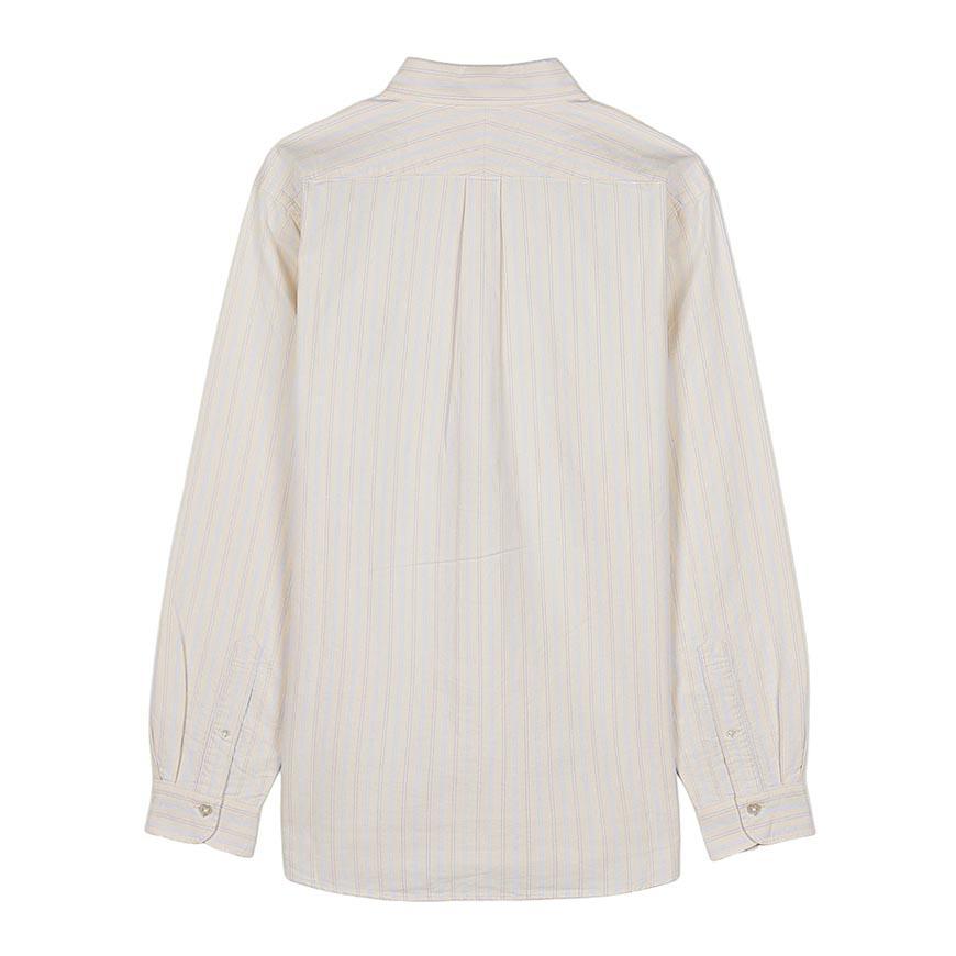 Humanmade Men’s Striped Oxford Long Sleeve Shirt HM31SH030 YELLOW