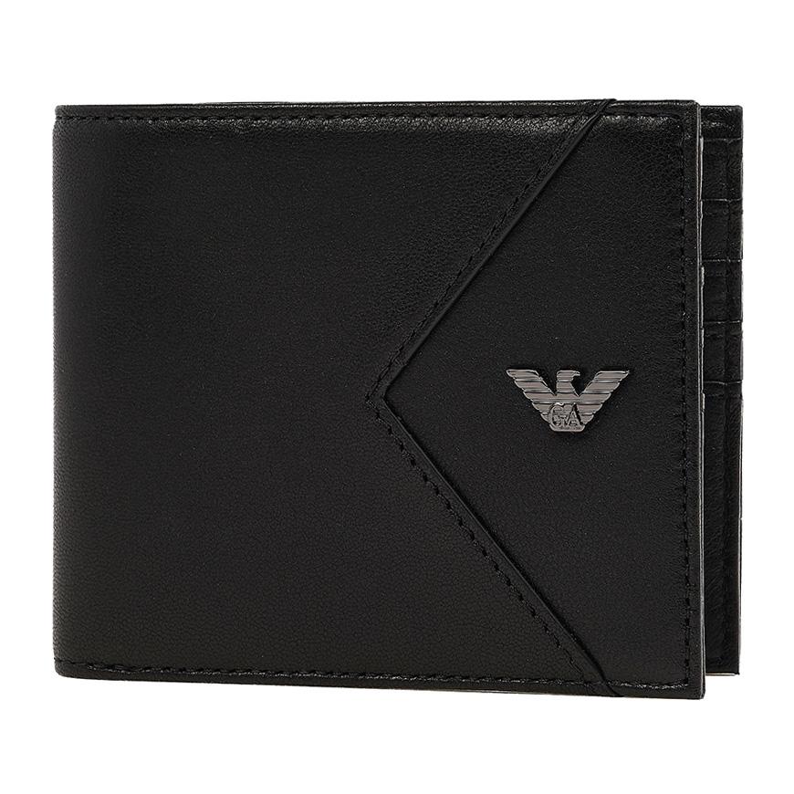 Emporio Armani Men’s Leather Bifold Wallet EM003600 AF19365 UC001