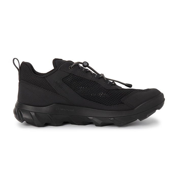 ecco Men’s Low-Top Leather Sneakers Black