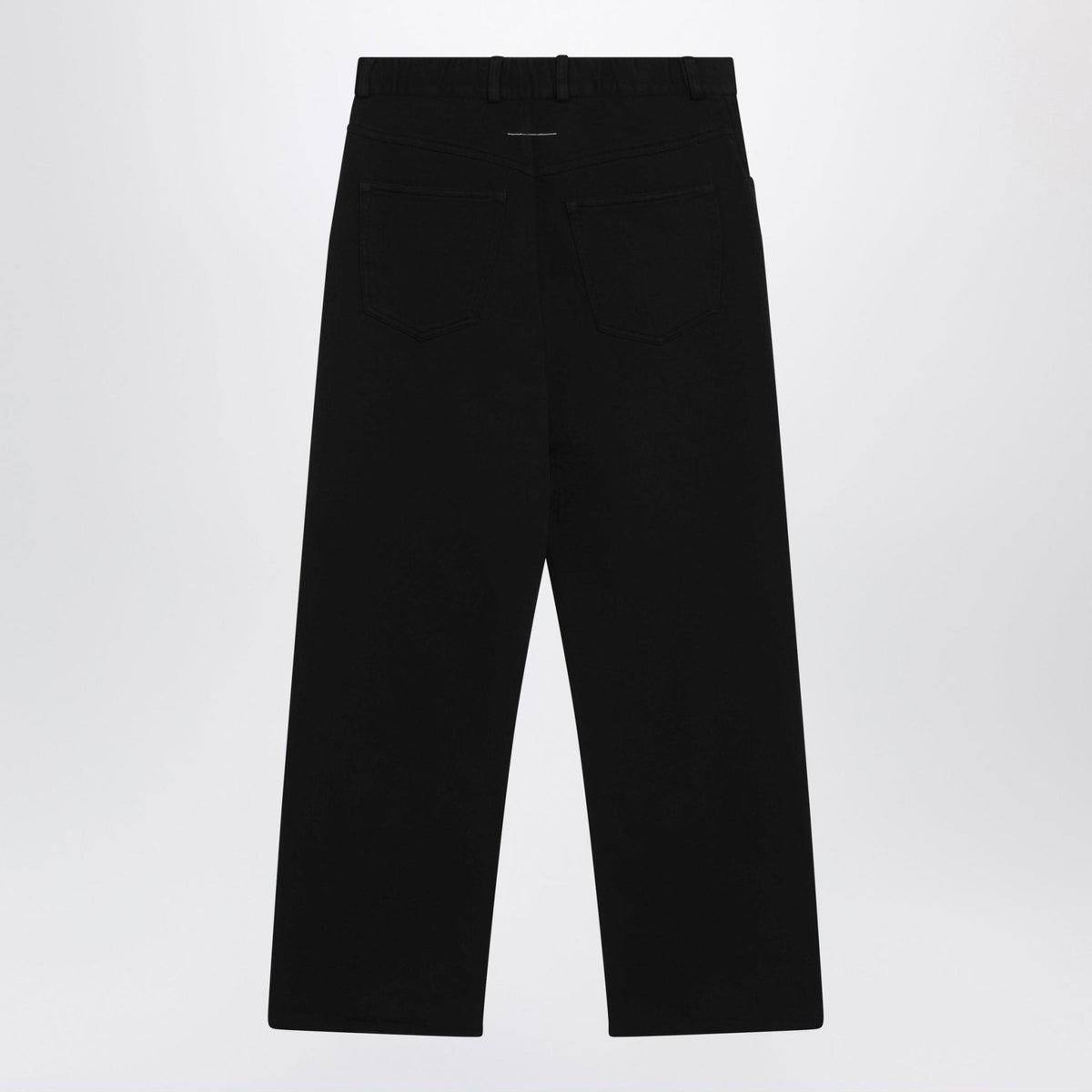 Maison Margiela Black Wool Suit Trousers