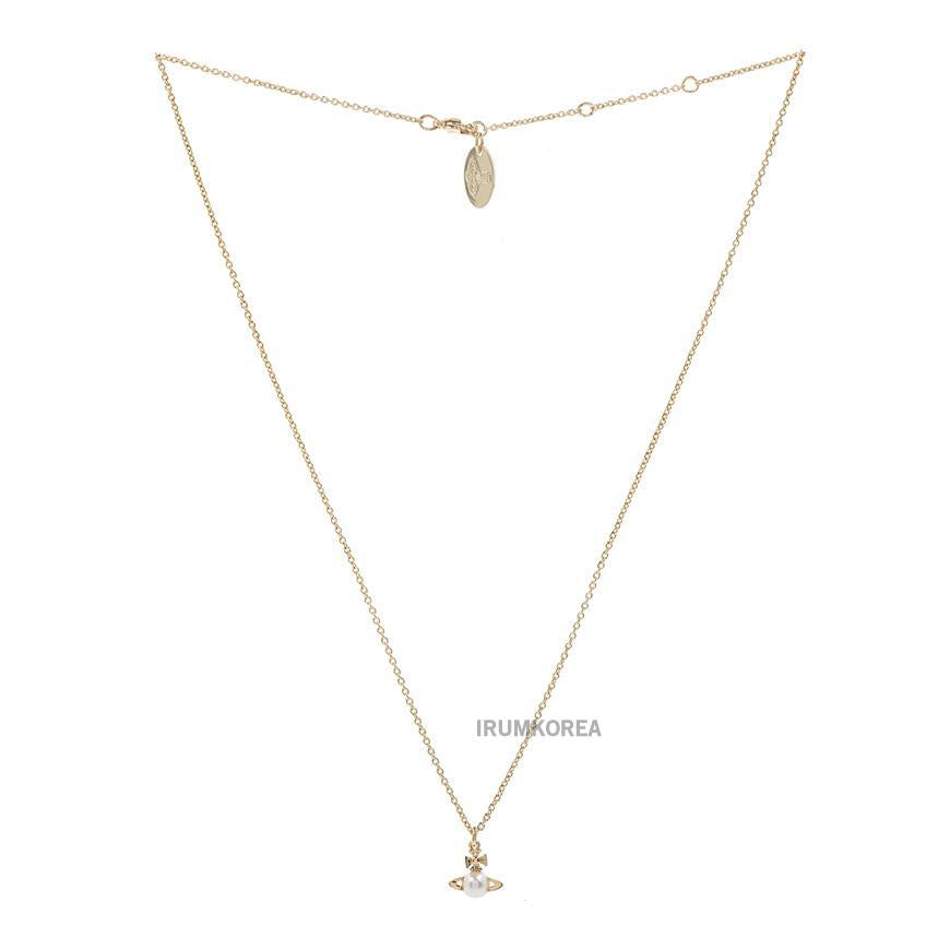Vivienne Westwood Balbina Pendant Necklace for Women Silver Tone