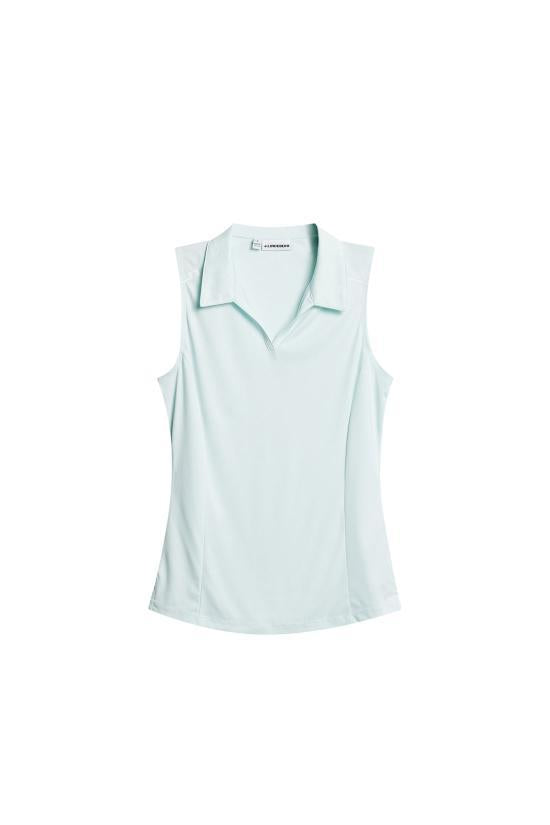 J LINDEBERG Sleeveless T-Shirt Women’s GWJT14828O576 SKY LIGHT DOM