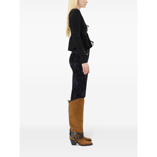 GANNI Black Knit Cardigan K2364 099