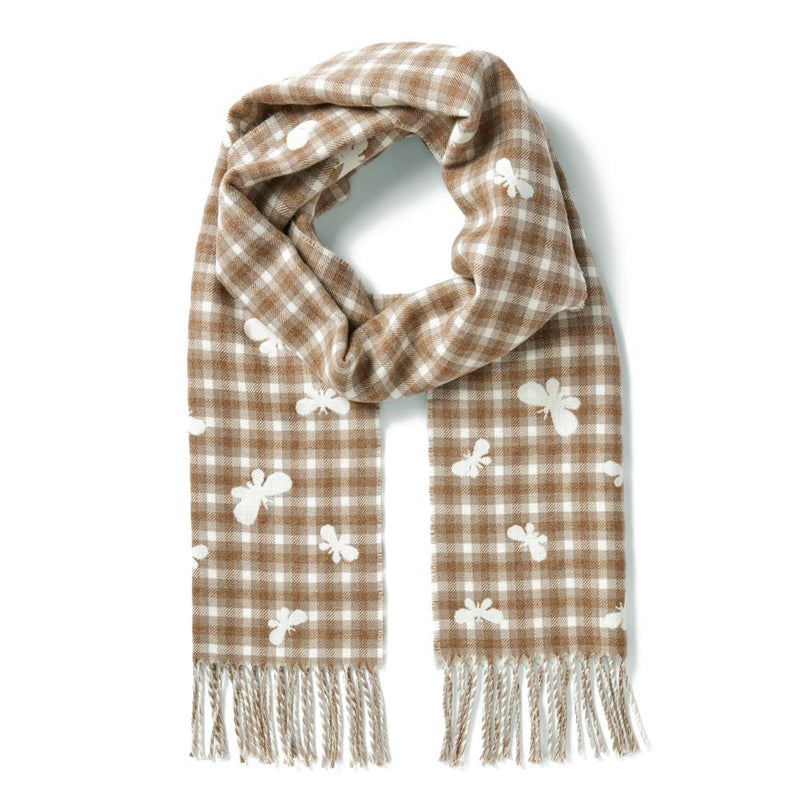 Max Mara Butterfly Pattern Scarf Muffler