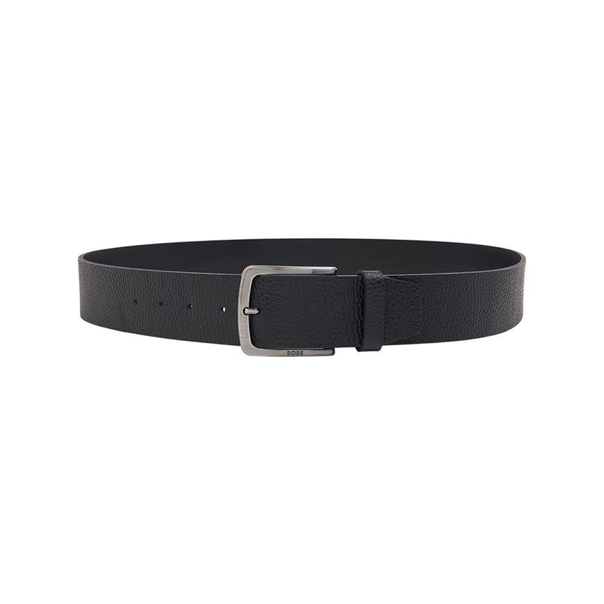 HUGO BOSS Men’s Leather Belt Black