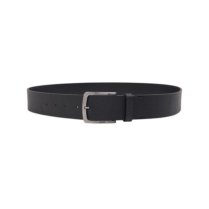 HUGO BOSS Men’s Leather Belt Black