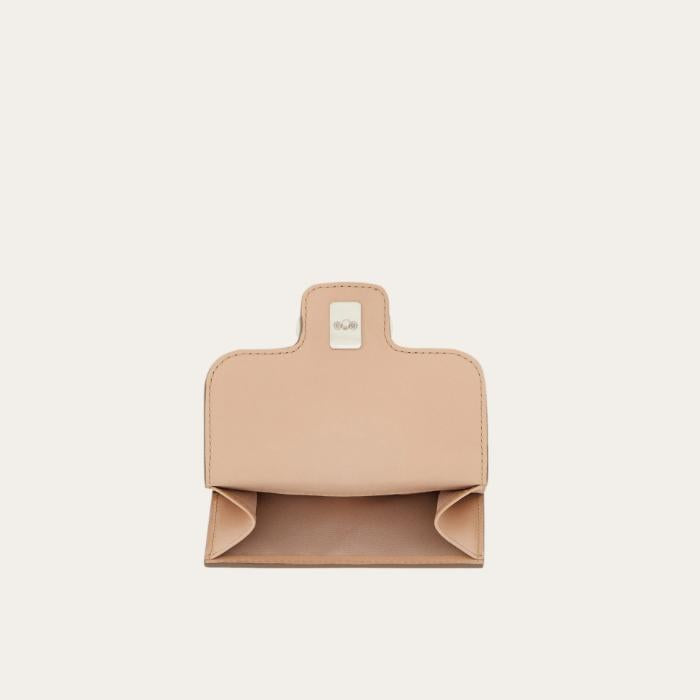 Ferragamo Gancini Compact Leather Bifold Wallet