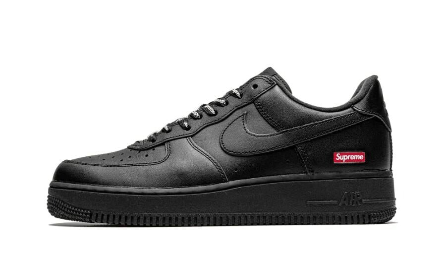 Nike x Supreme Air Force 1 Low Black Men’s Sneakers CU9225 001