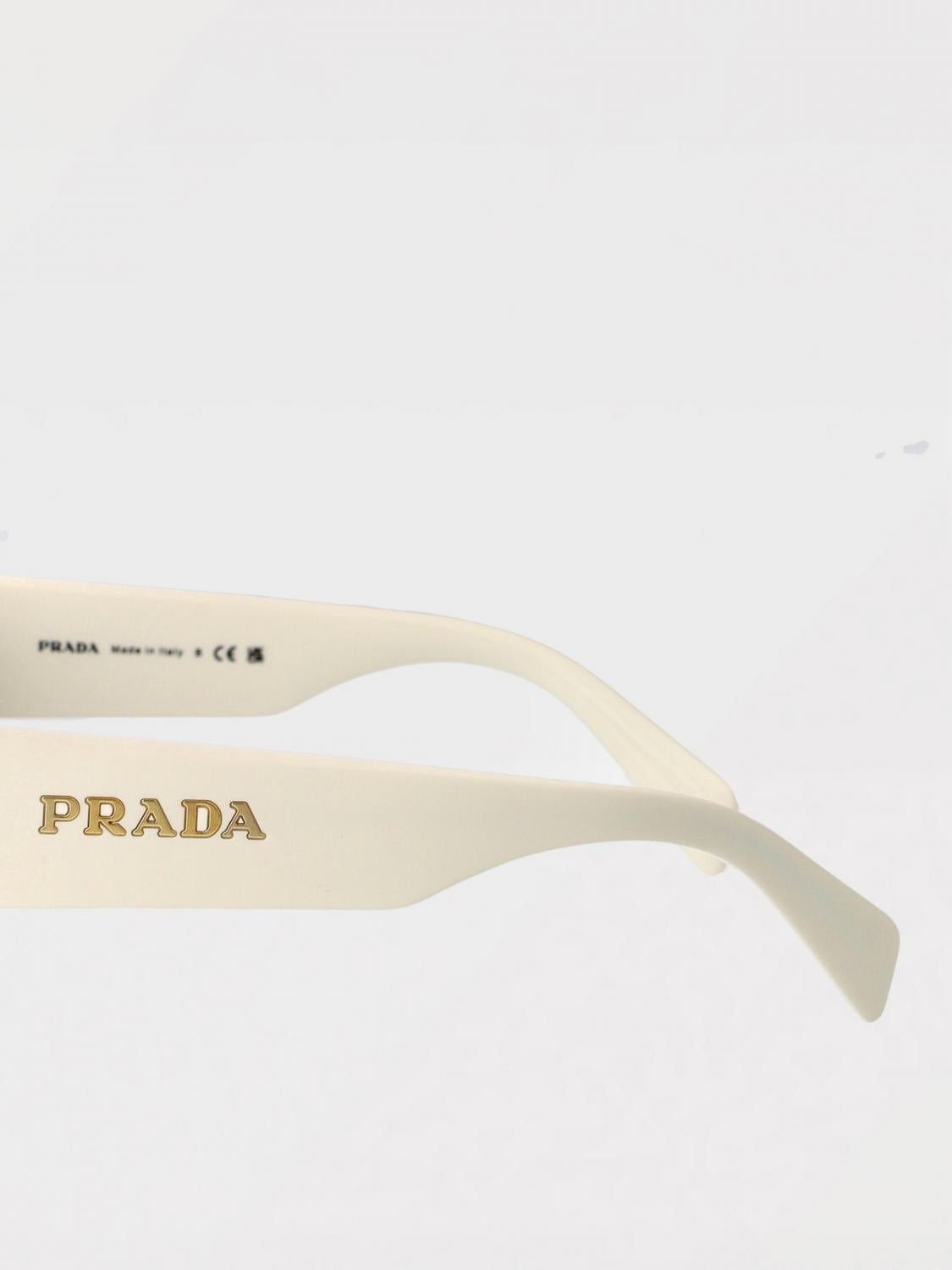 PRADA Black Acetate Square Sunglasses